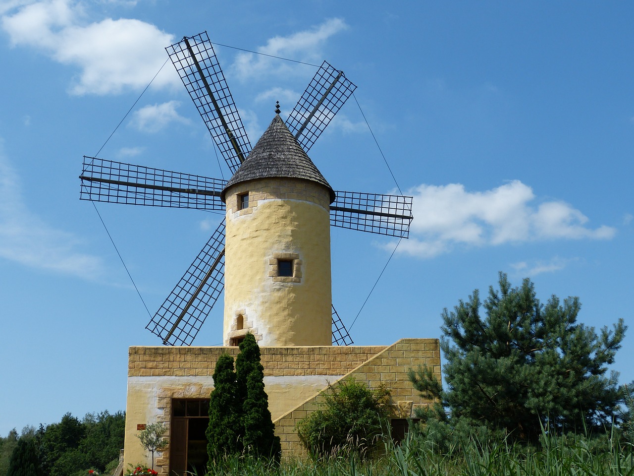 mill windmill wind power free photo