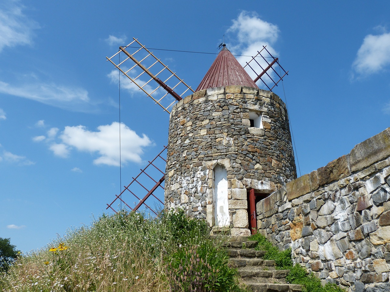 mill windmill wind power free photo