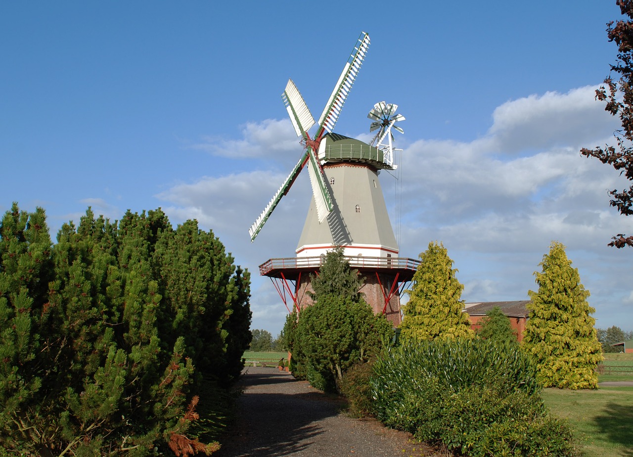 mill windmill lower saxony free photo