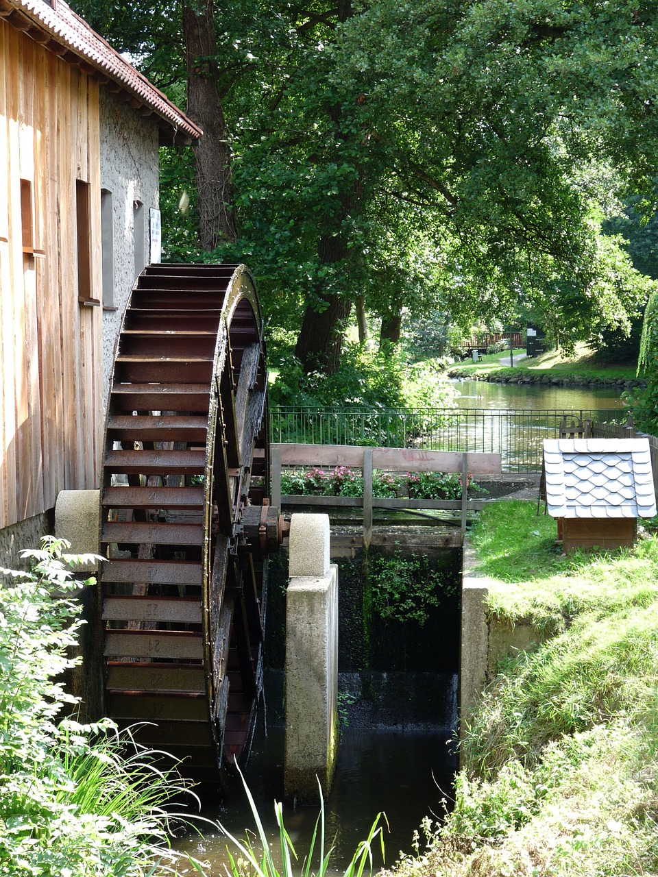mill building water mill free photo