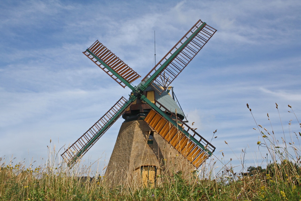 mill windmill amrum free photo