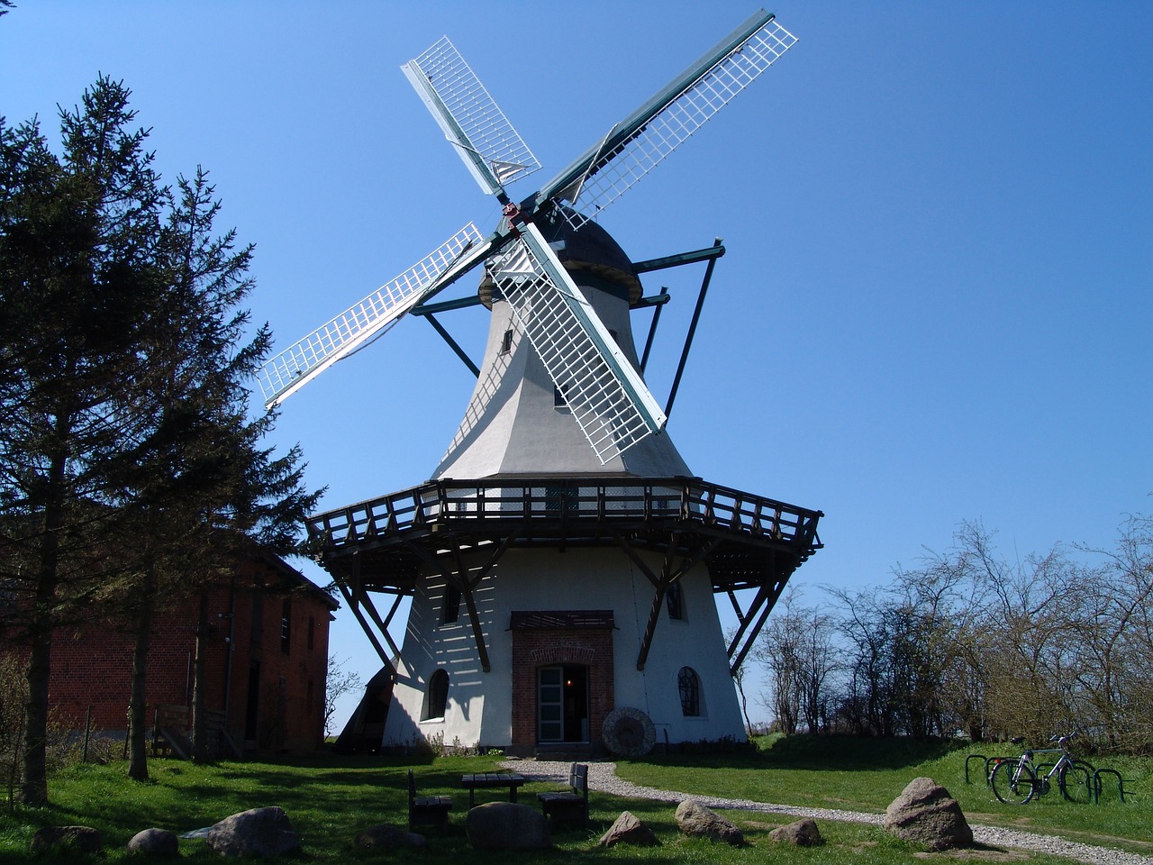 mill wind windmill free photo