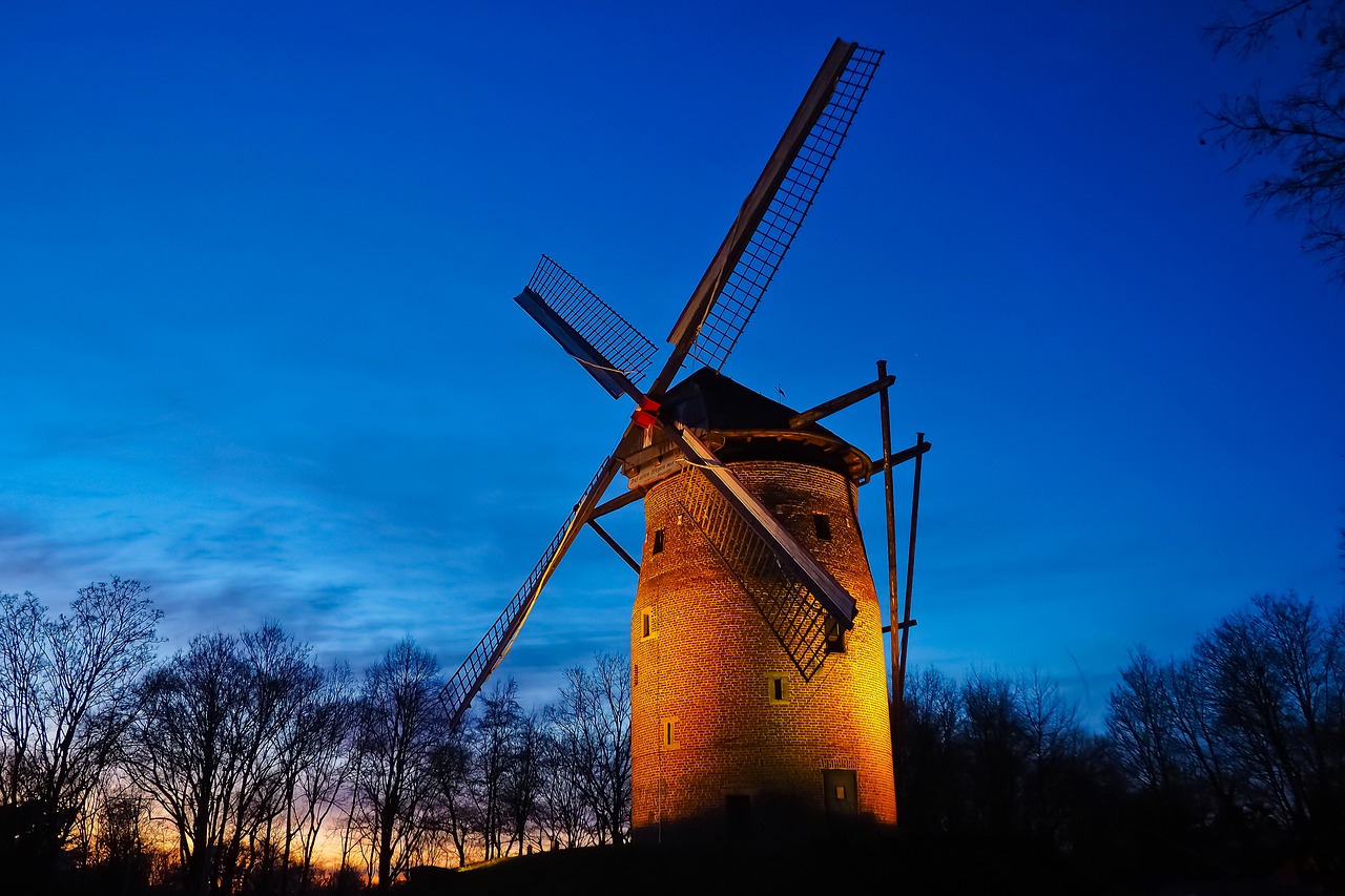 mill  tower windmill  windmill free photo