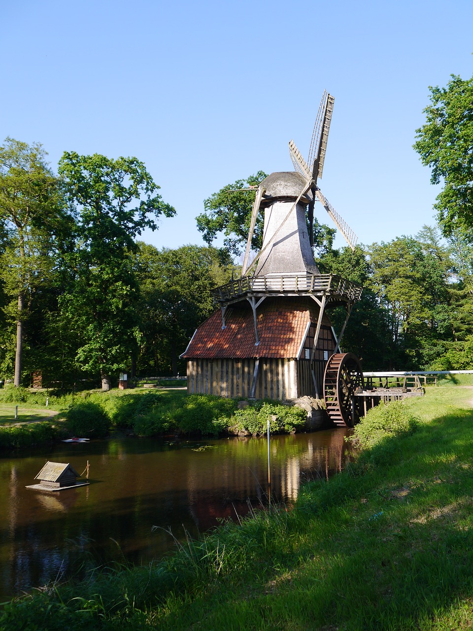 mill  windmill  water mill free photo