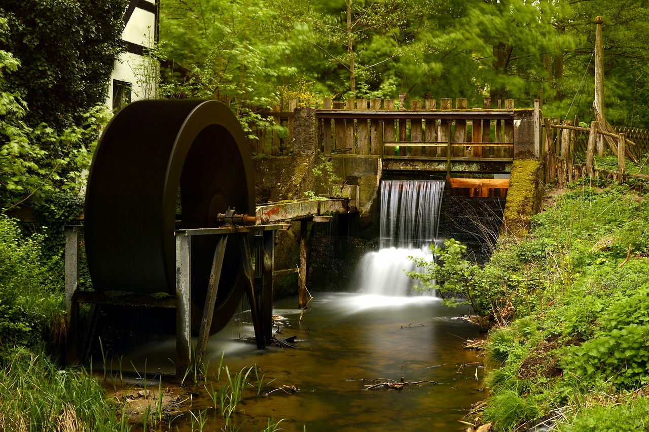 mill  mill wheel  water mill free photo