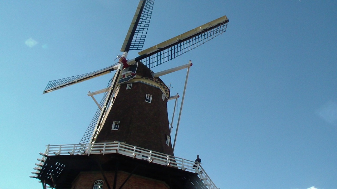 mill sky windmill free photo