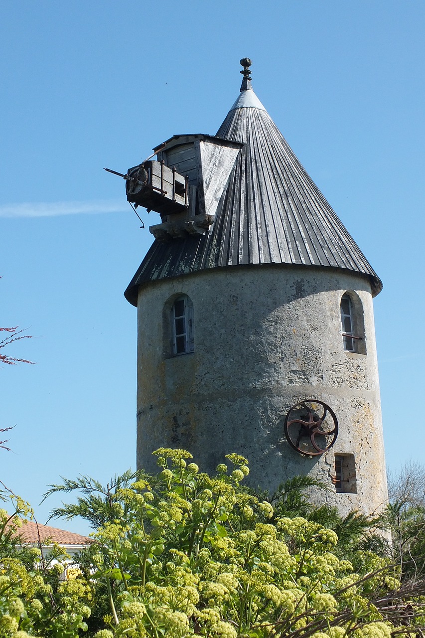 mill noirmoutier heritage free photo