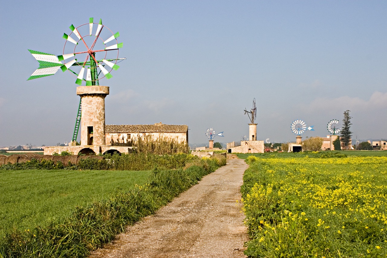 mill wind balearic islands free photo