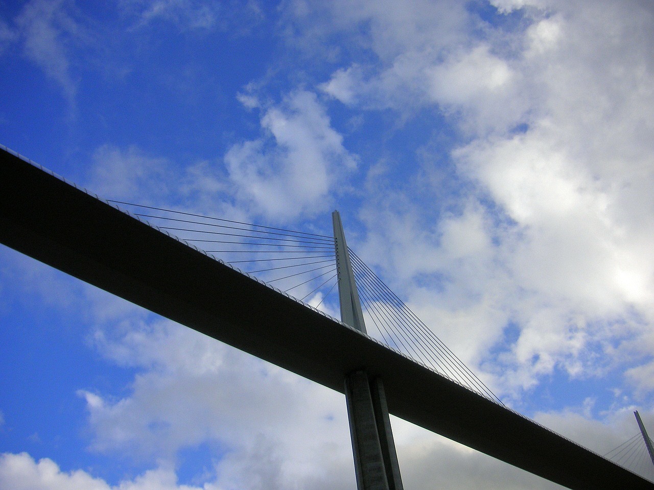 millau bridge span bridge free photo