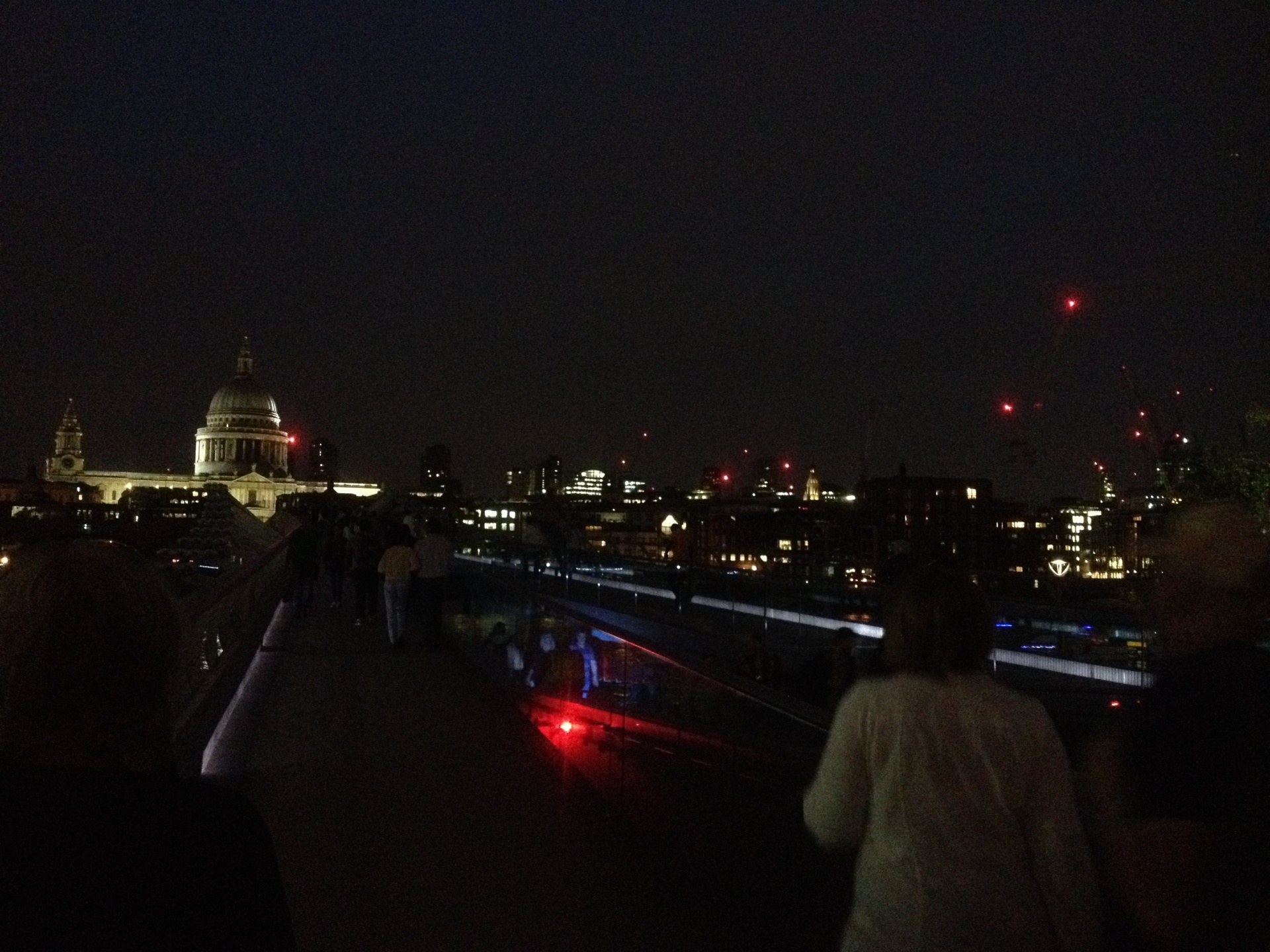 millennium bridge st pauls free photo