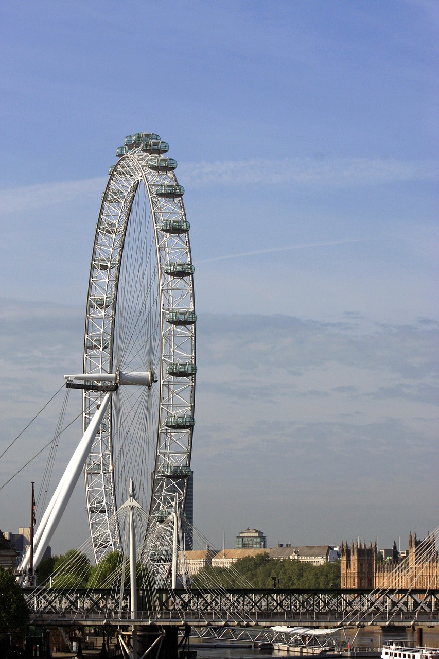 millennium wheel wheel london free photo