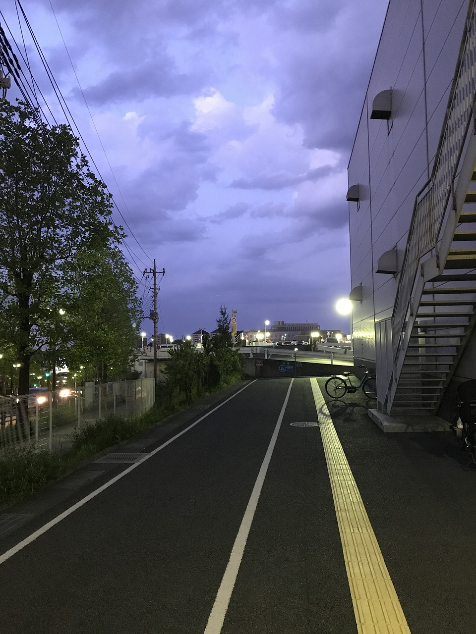 minami-osawa sunset road free photo