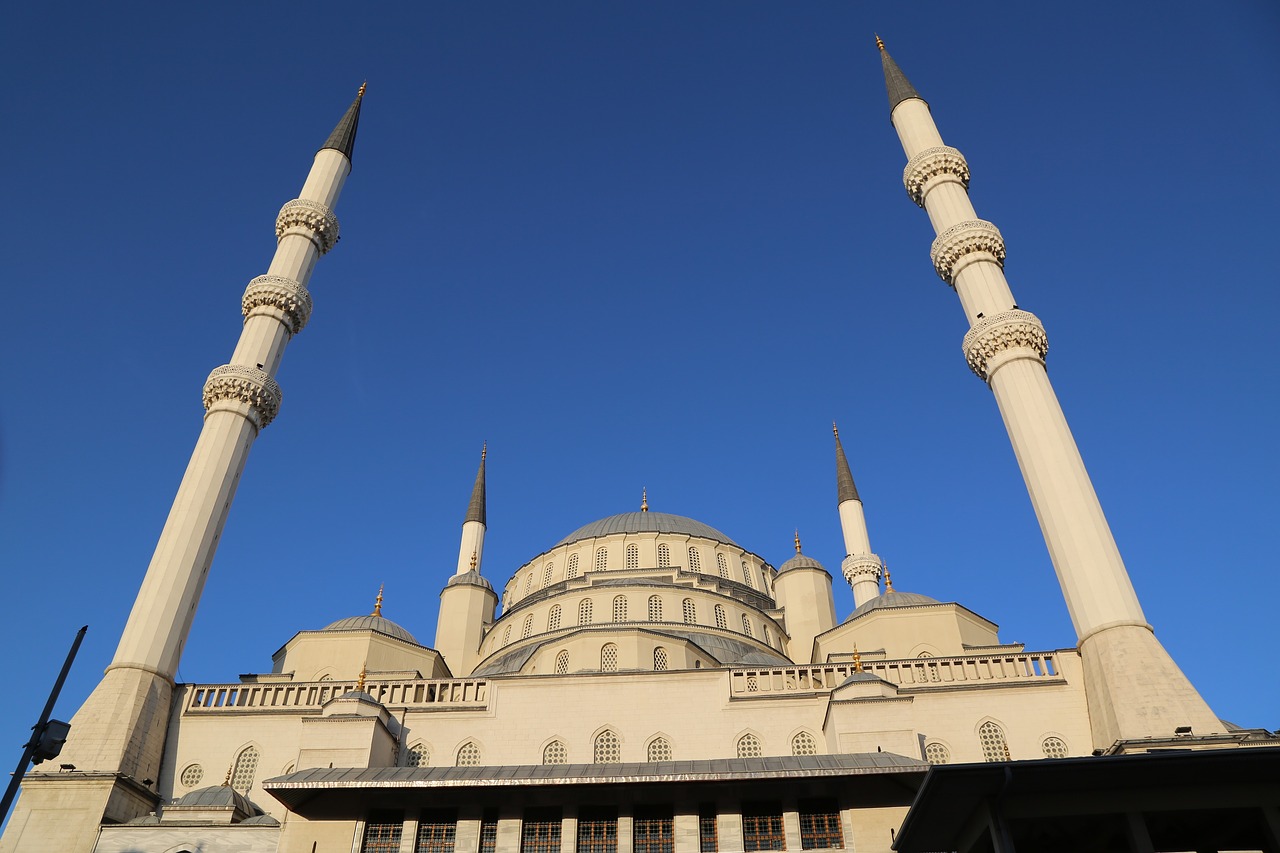 minaret architecture sky free photo