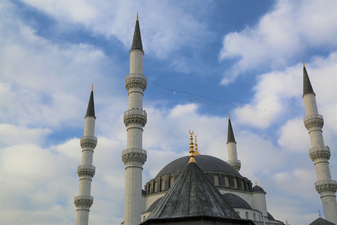minaret  cami  architecture free photo