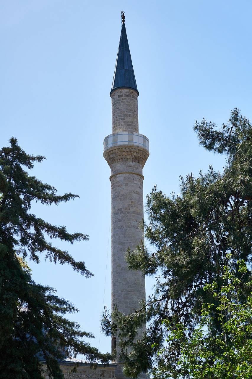 minaret  cami  architecture free photo