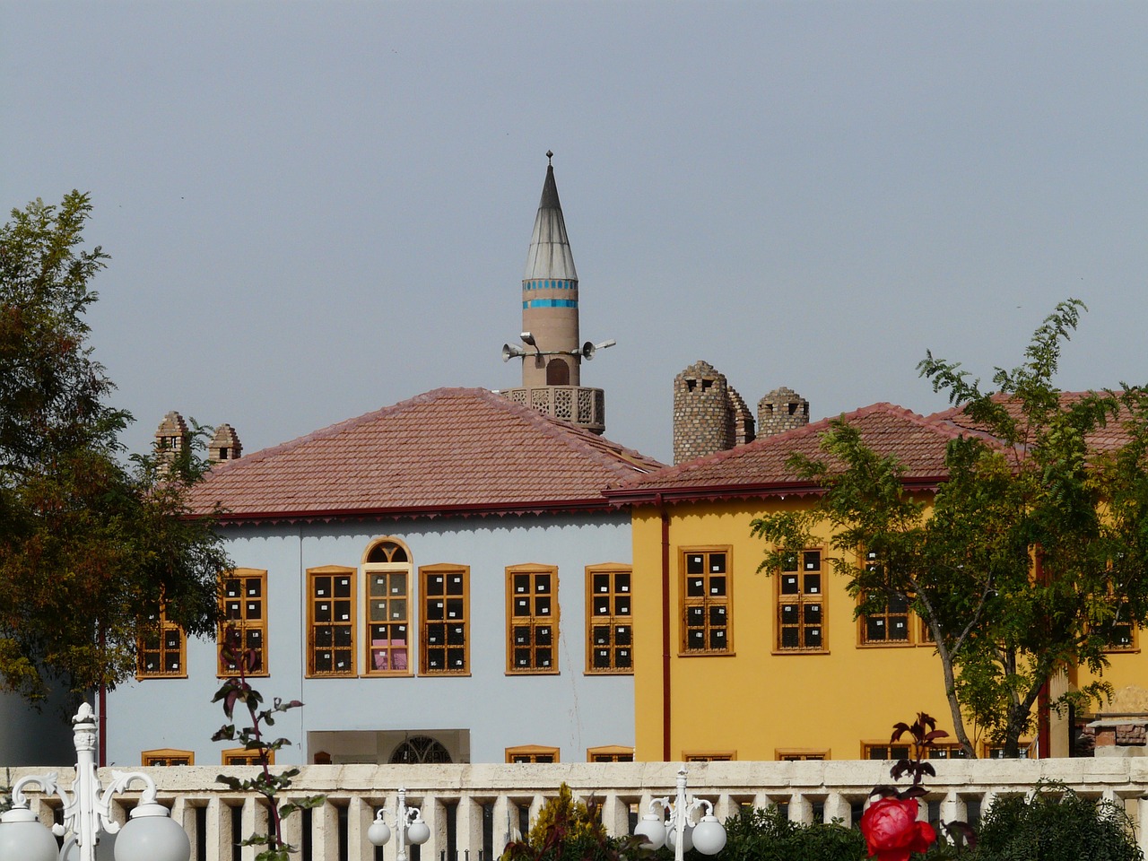 minaret homes turkey free photo