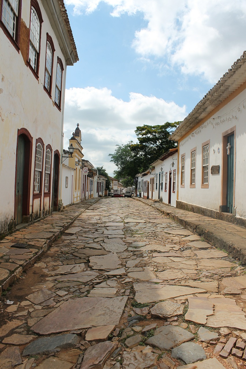 minas tiradentes historic city free photo