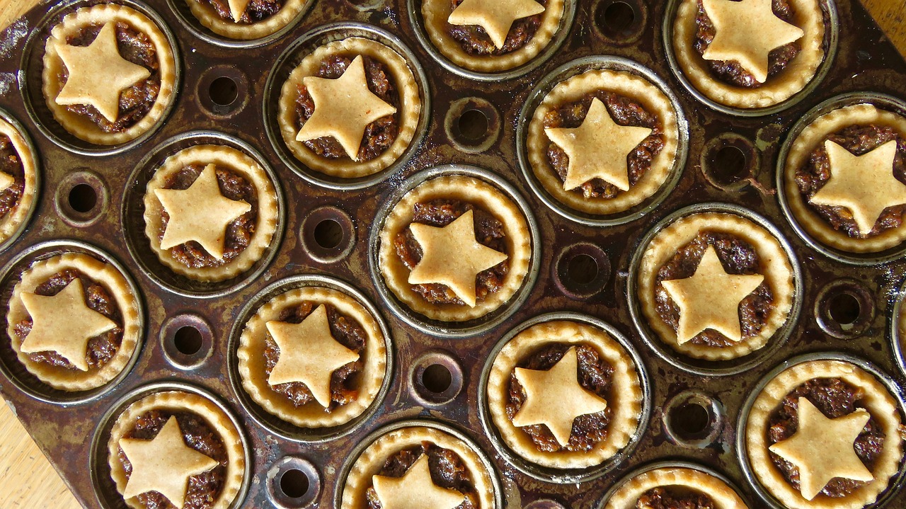 mince pies christmas baking free photo