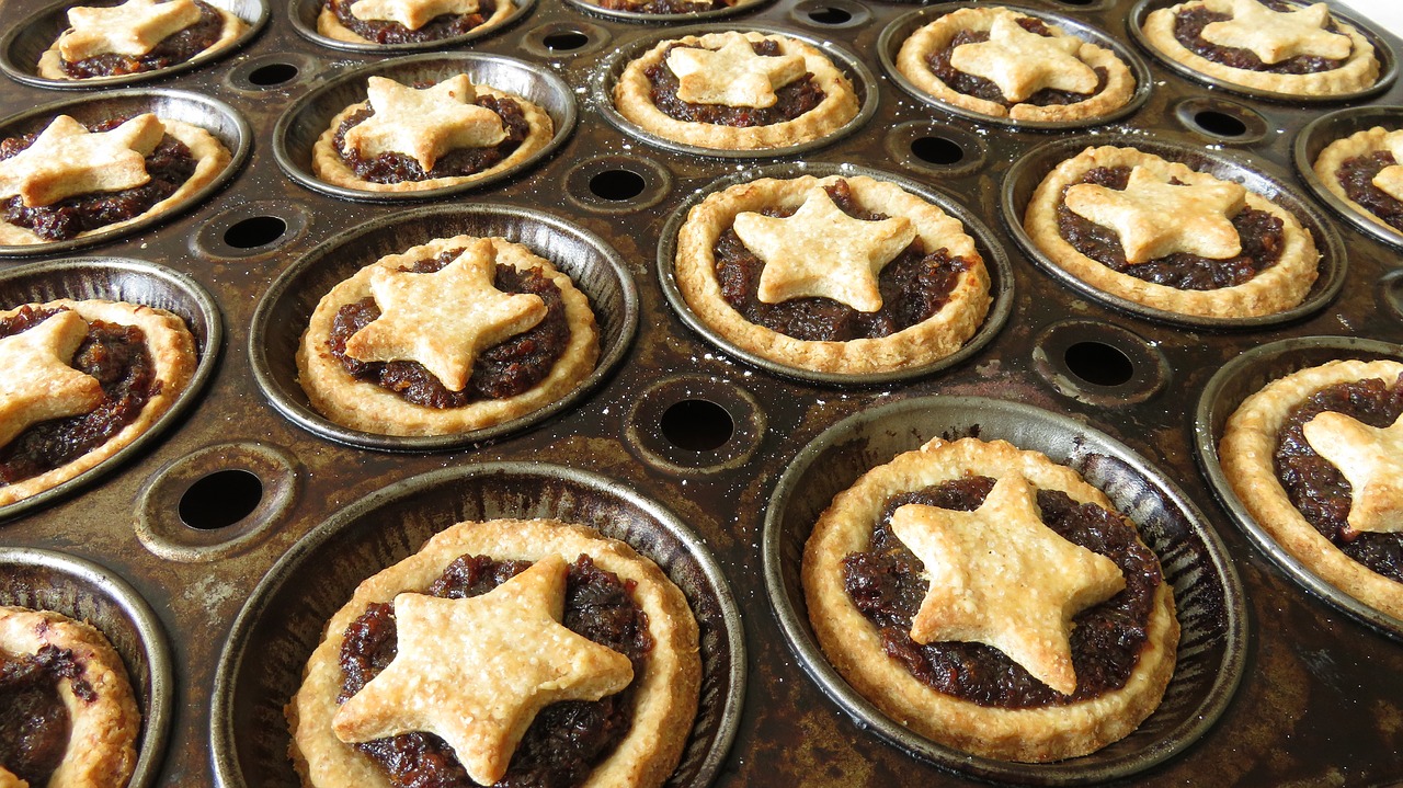 mince pies christmas baking free photo