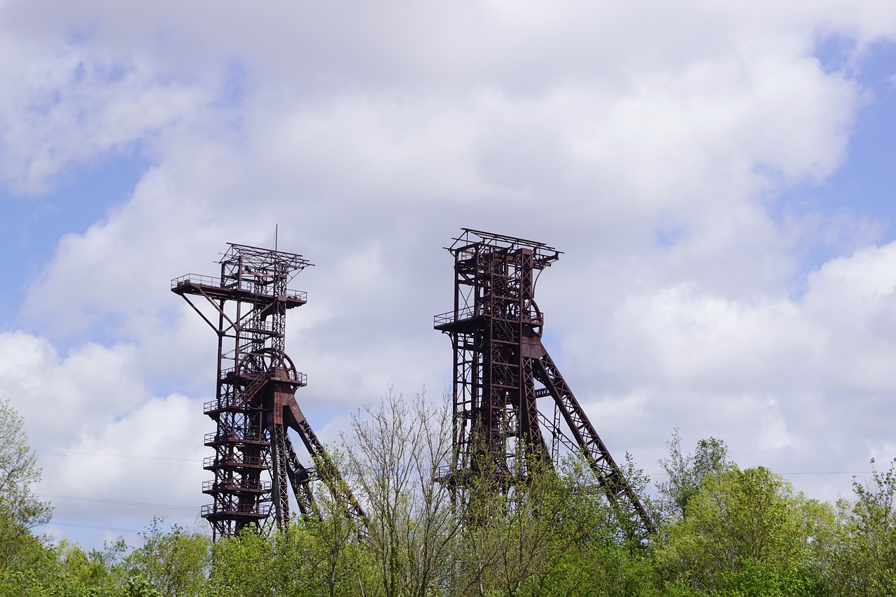 mine  charleroi  belgium free photo