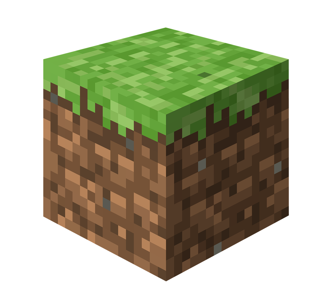 minecraft grass brick block grass free photo