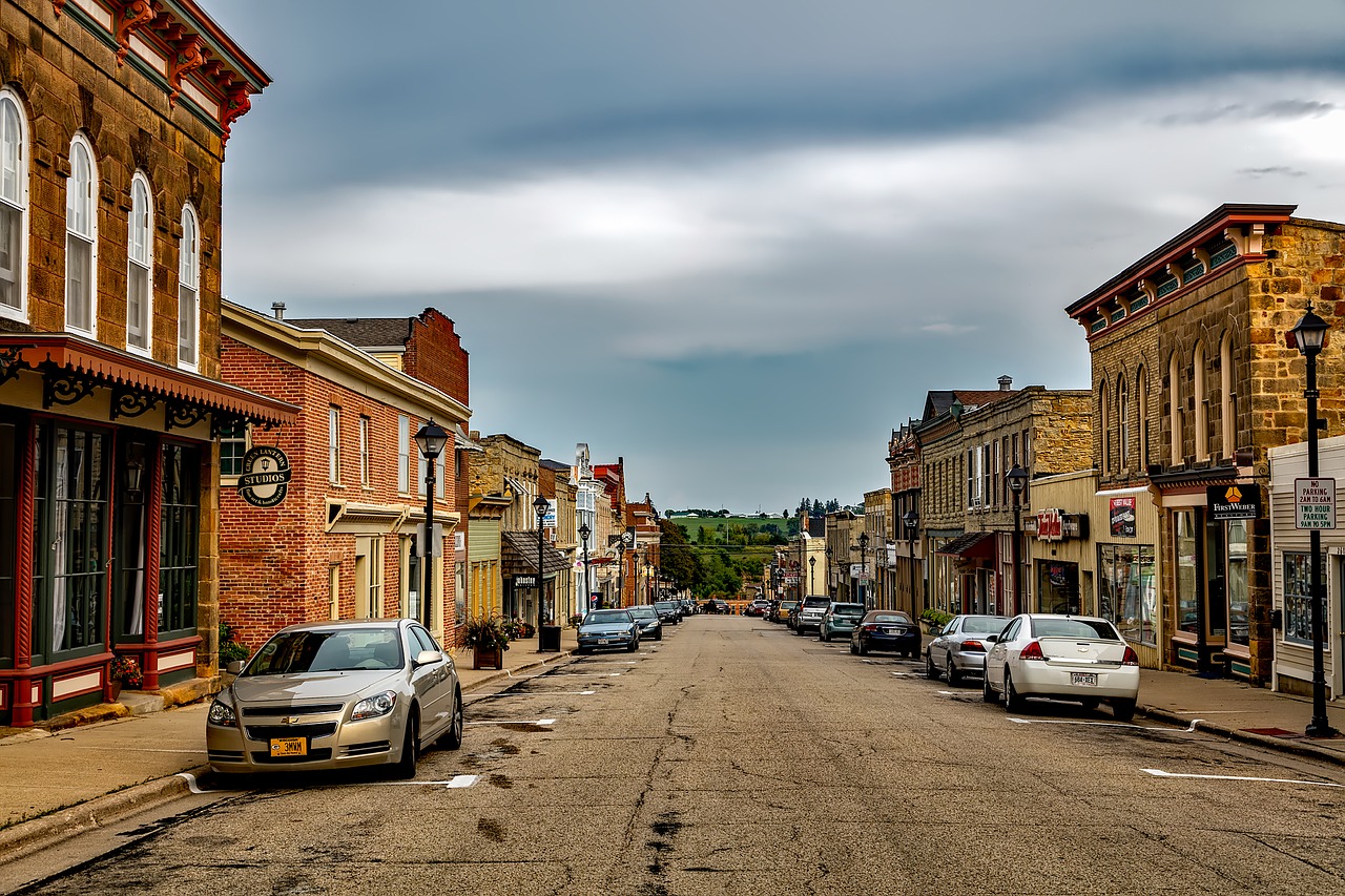 mineral point wisconsin small town free photo