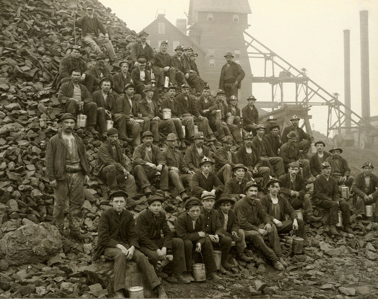miners workers bergmann free photo