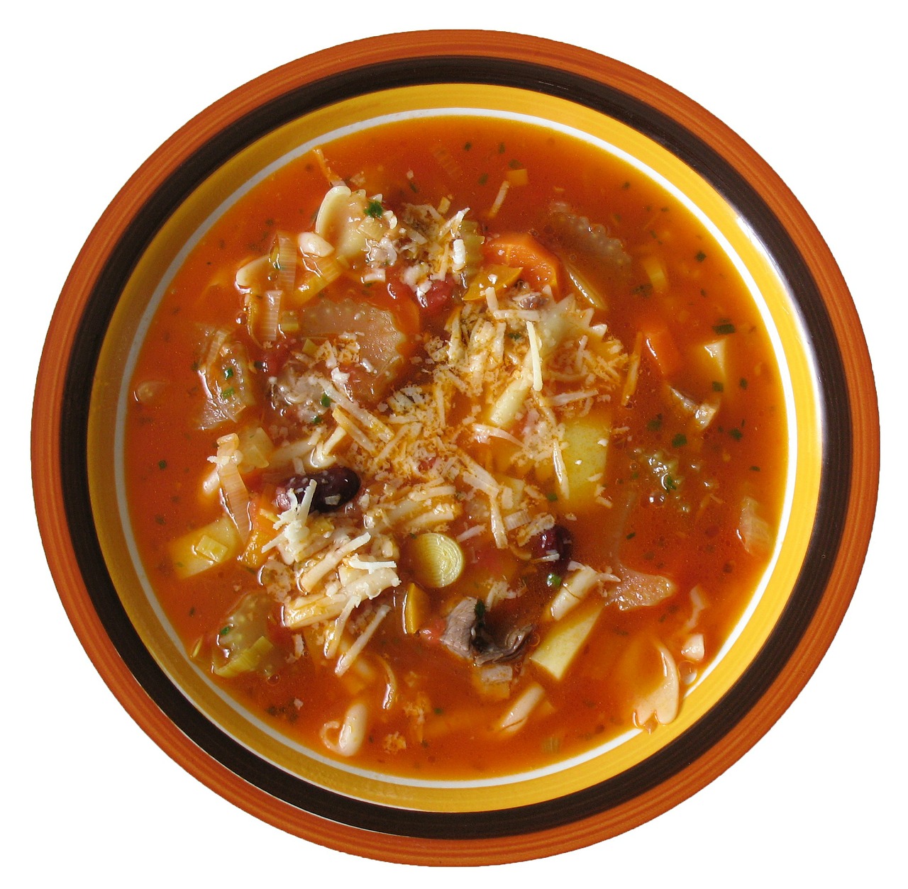 minestrone soup vegetable soup free photo