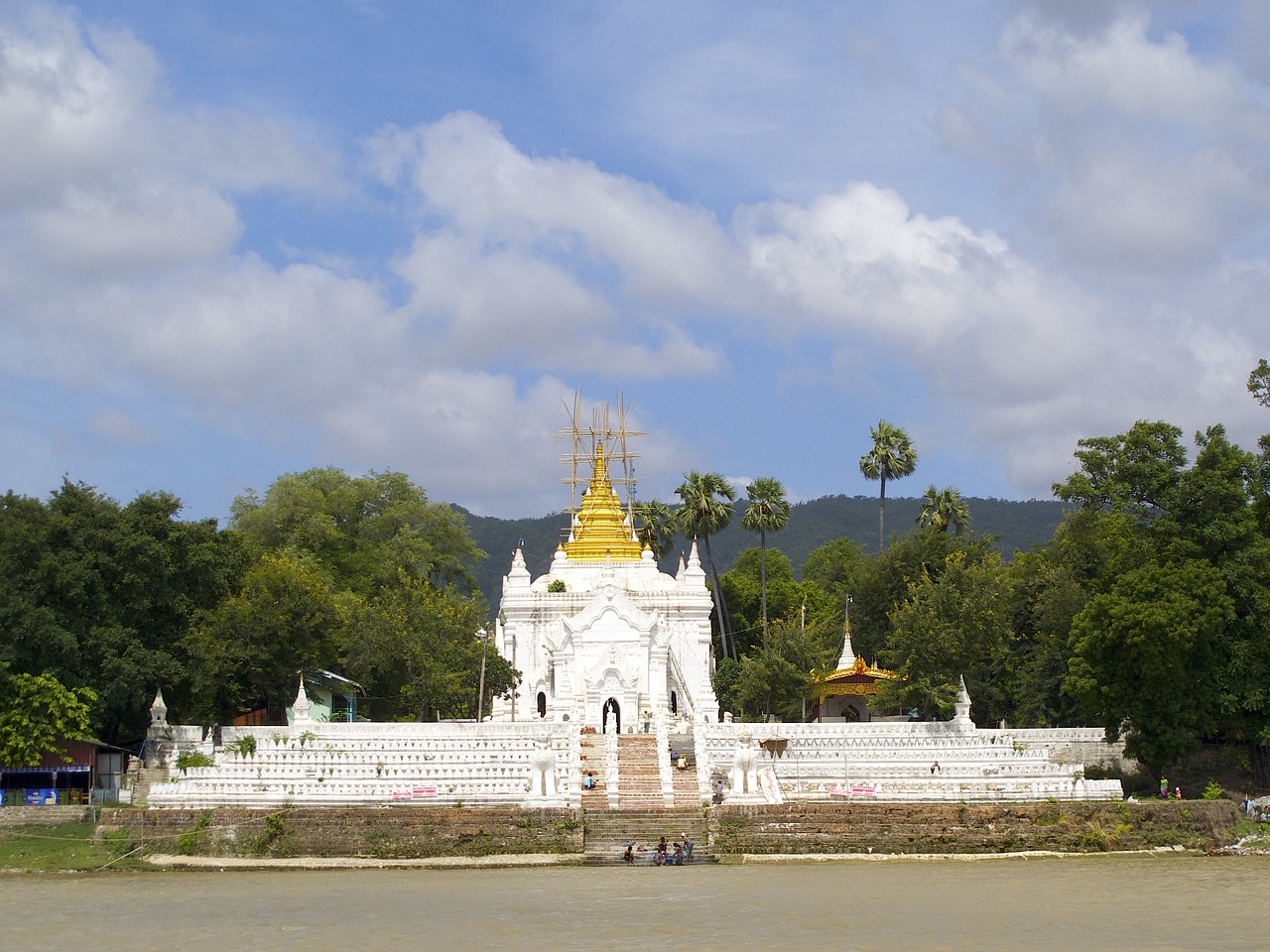 mingun burma pagoda free photo