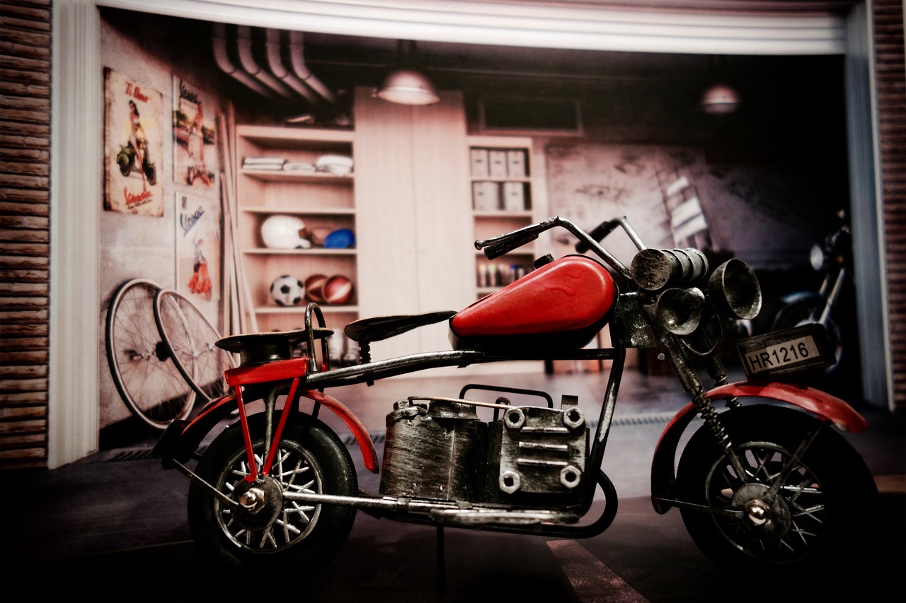 miniature moto classic free photo