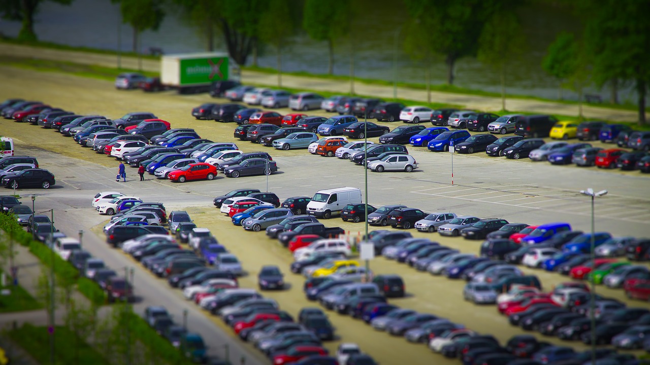 miniature parking vehicles free photo