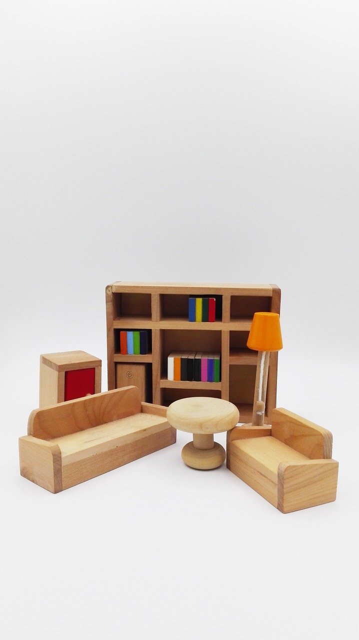 miniature furniture wood free photo
