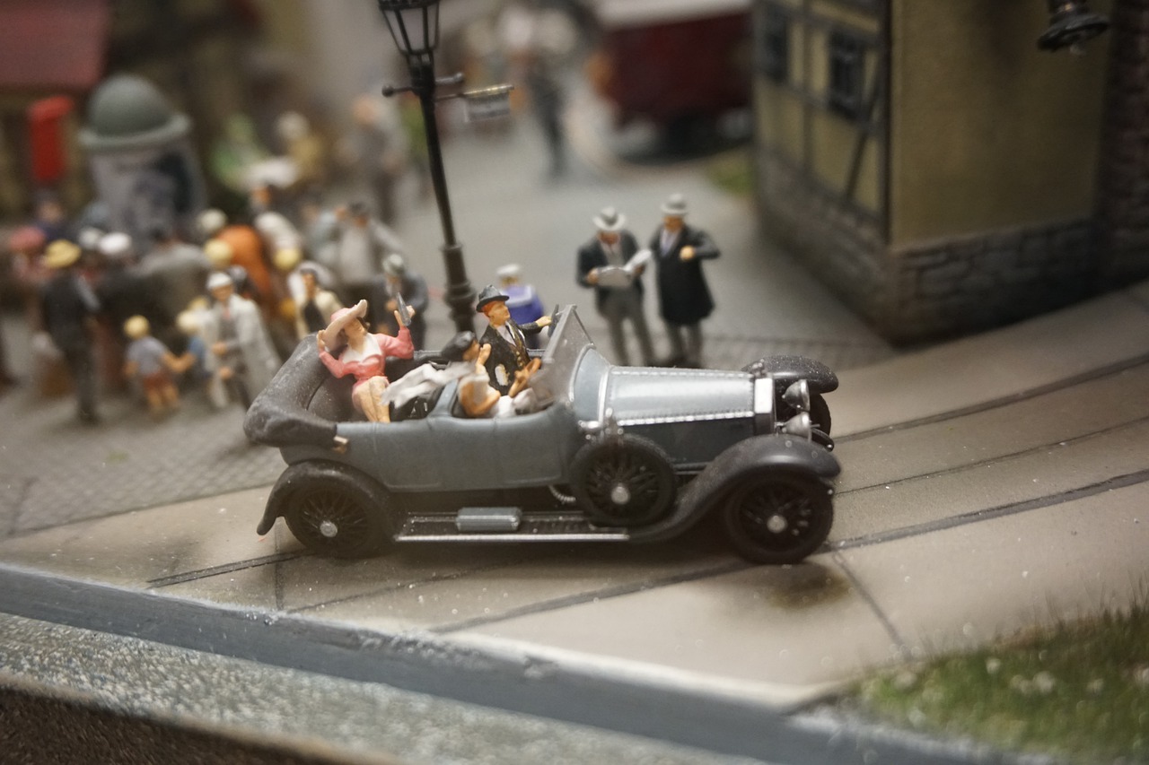 miniature  auto  twenties free photo