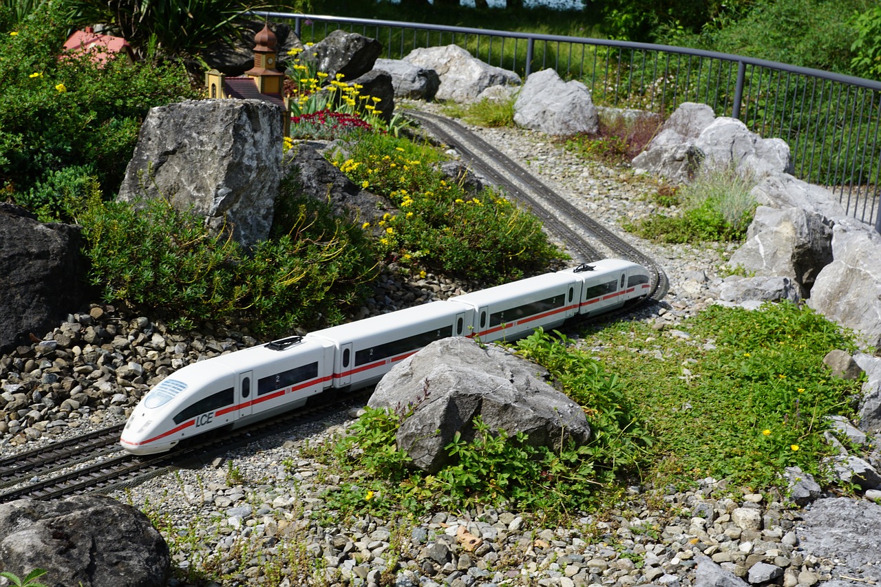 miniature railway nature free photo