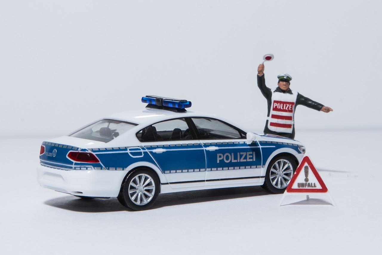 miniature photography police crime free photo