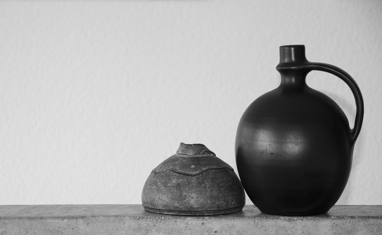minimal vases nero free photo