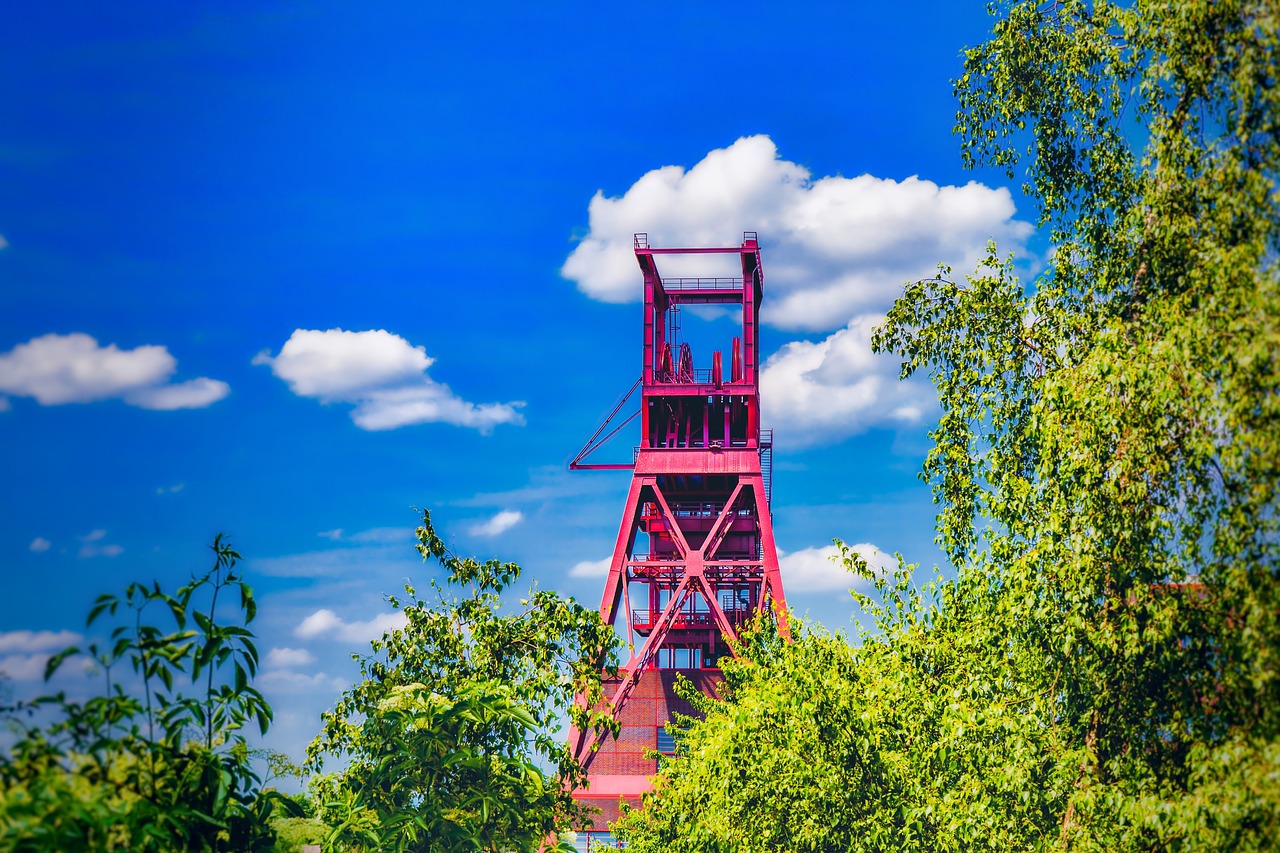 mining  tower  mine free photo