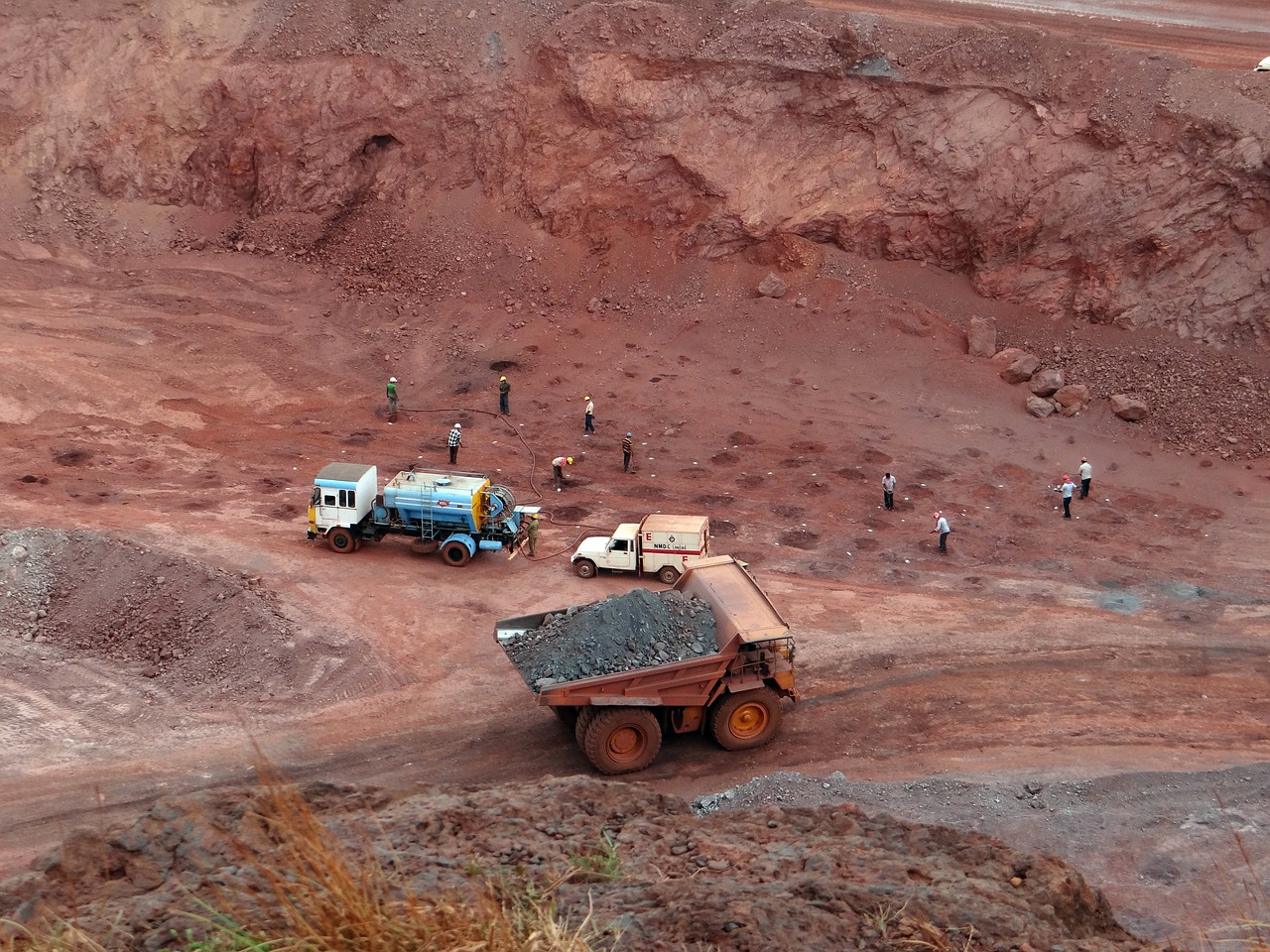 mining iron ore mine free photo