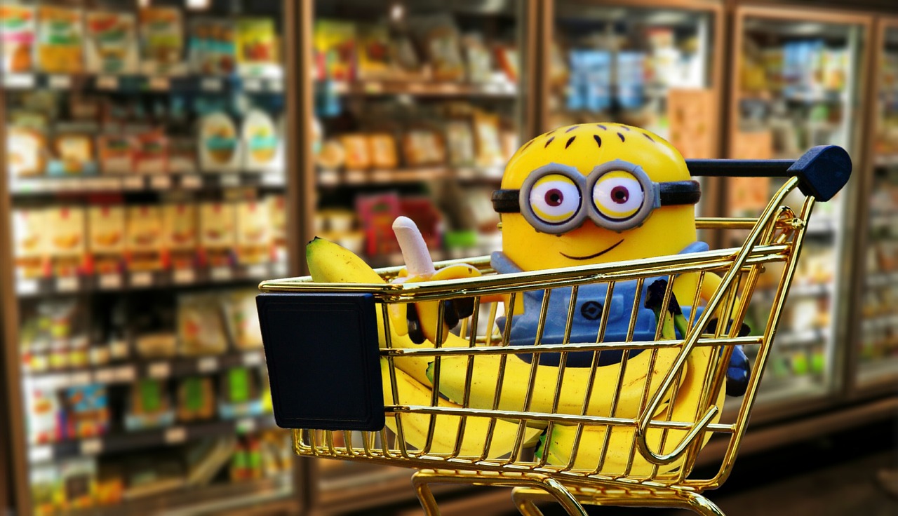 minion banana fruit free photo