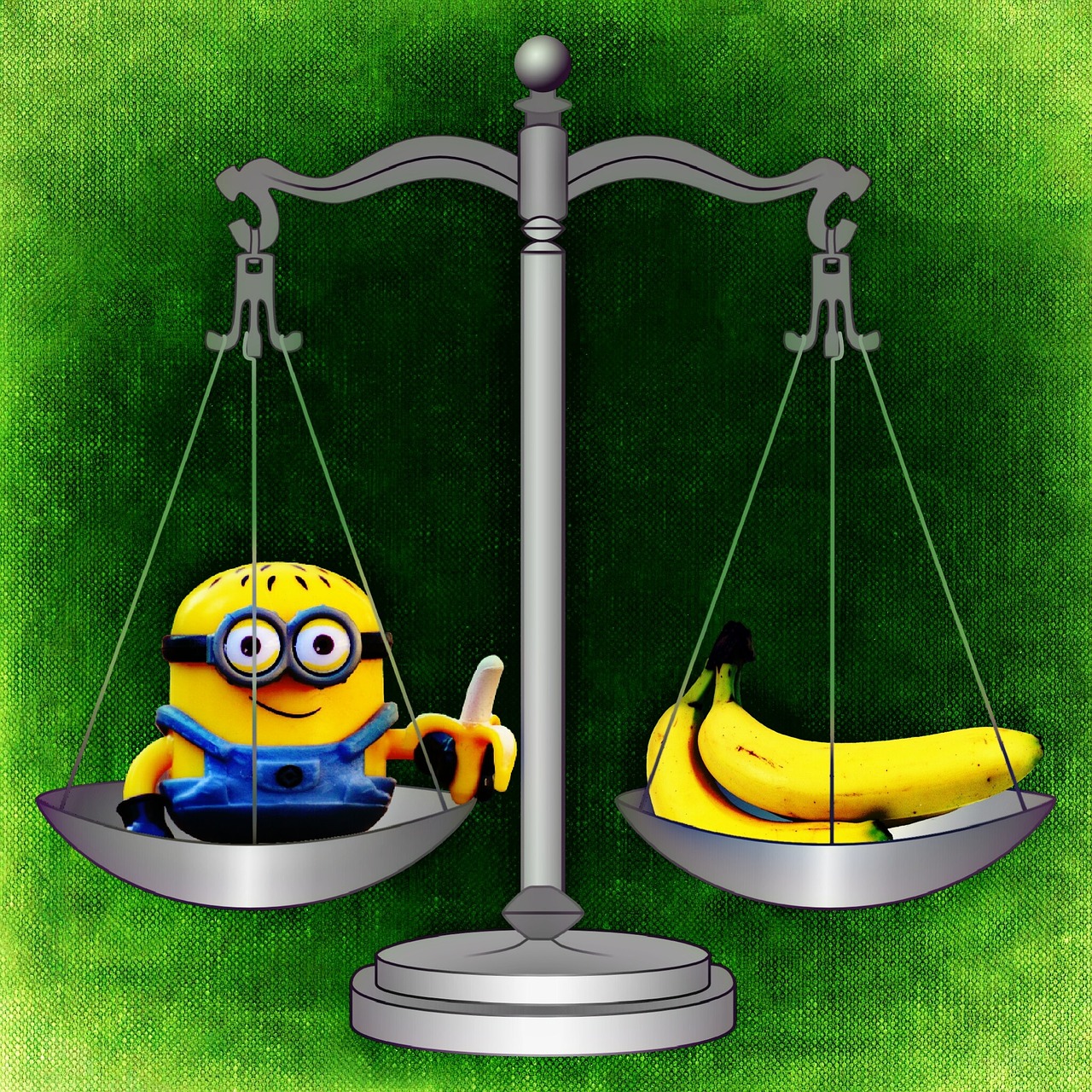 minion banana fruit free photo