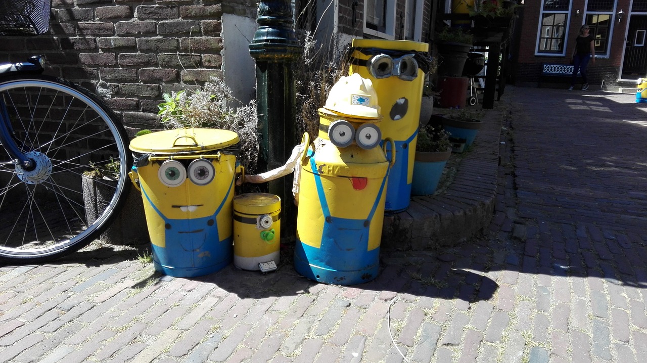 minions art fun free photo