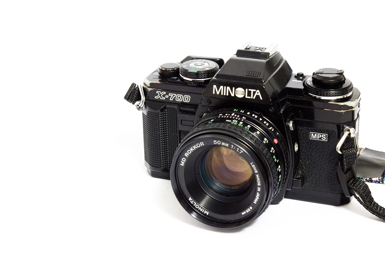 minolta camera analog free photo