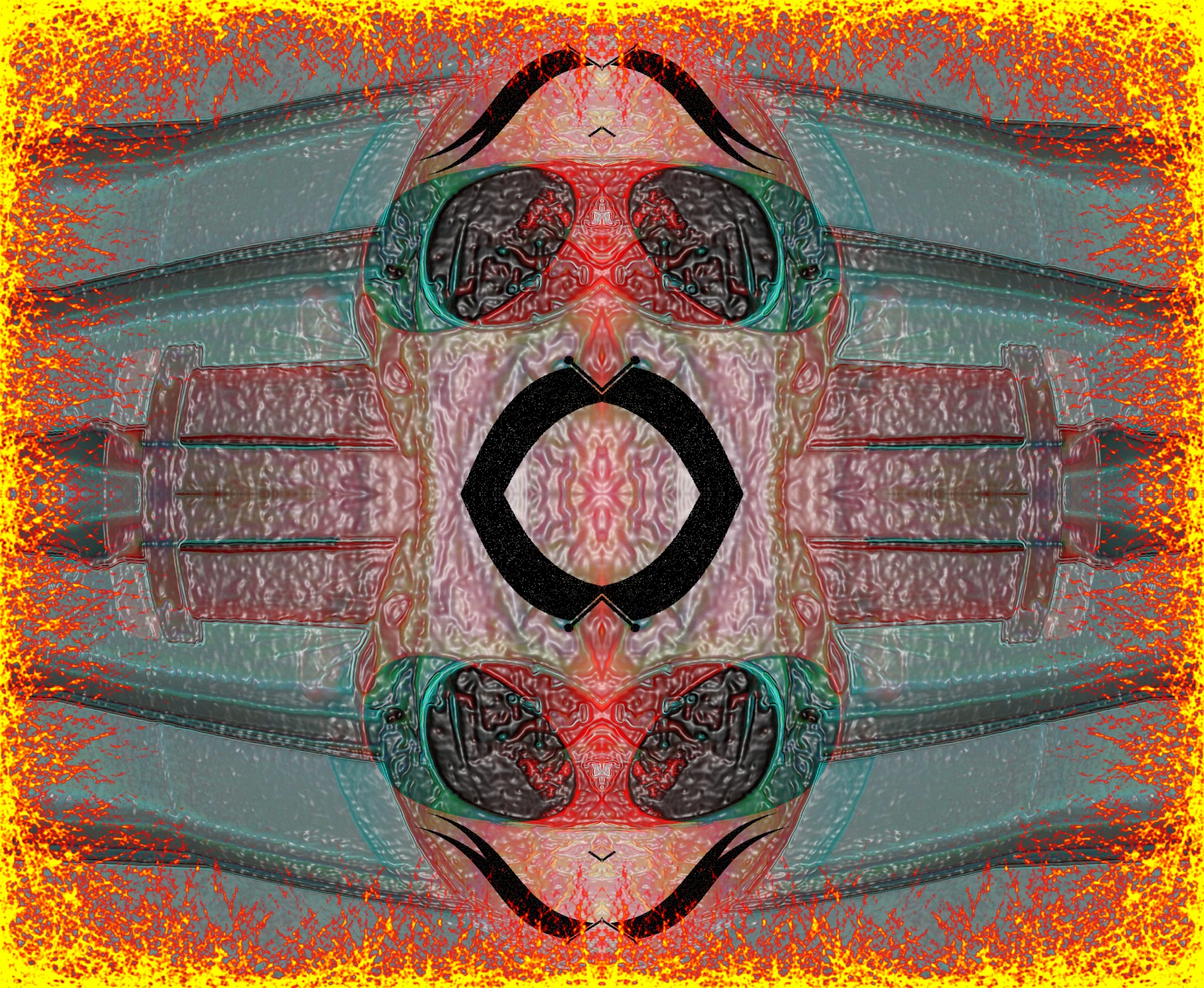 kaleidoscope kaleidoscopic image free photo