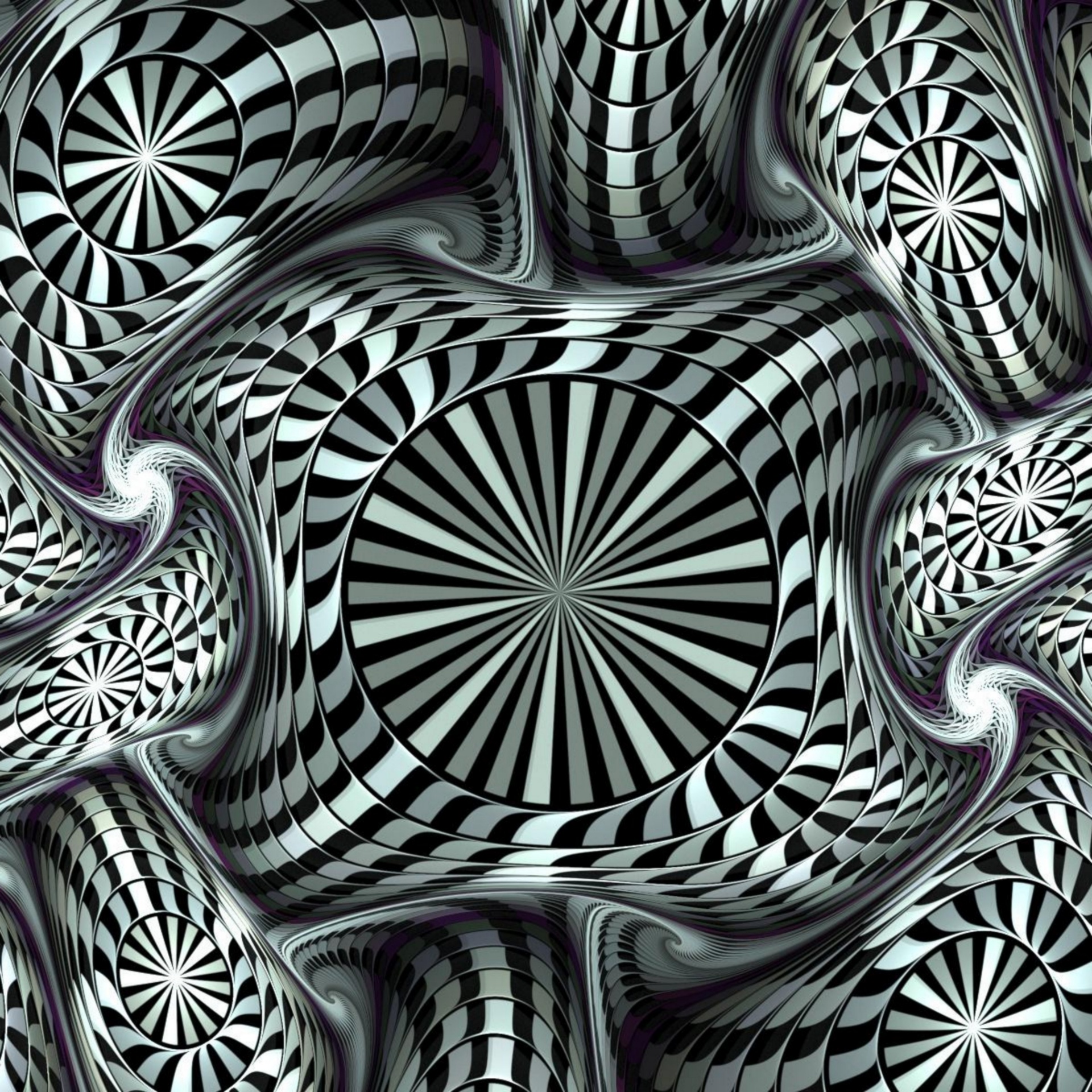 wallpaper fractal mirror free photo