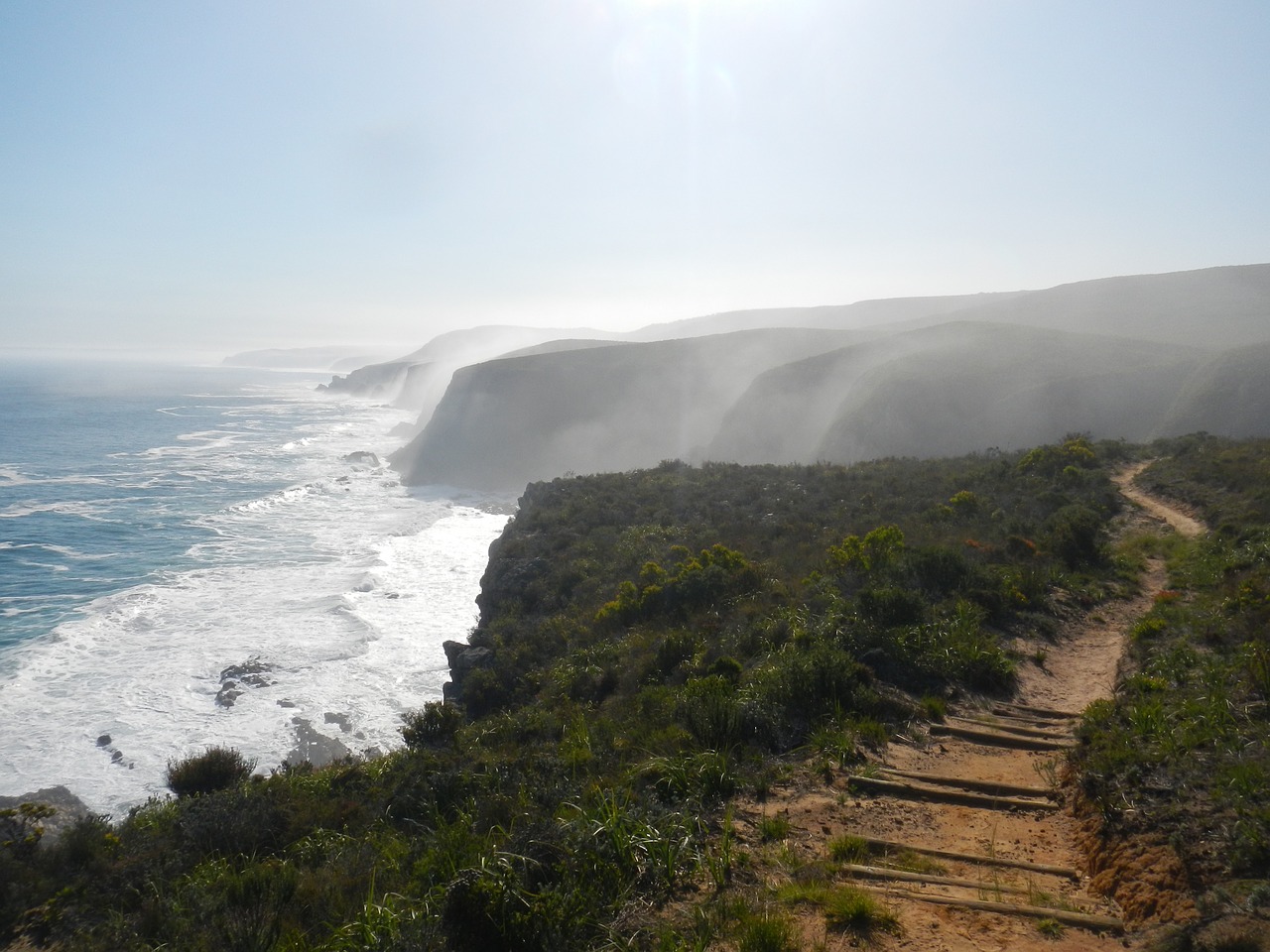 mist sea ocean free photo