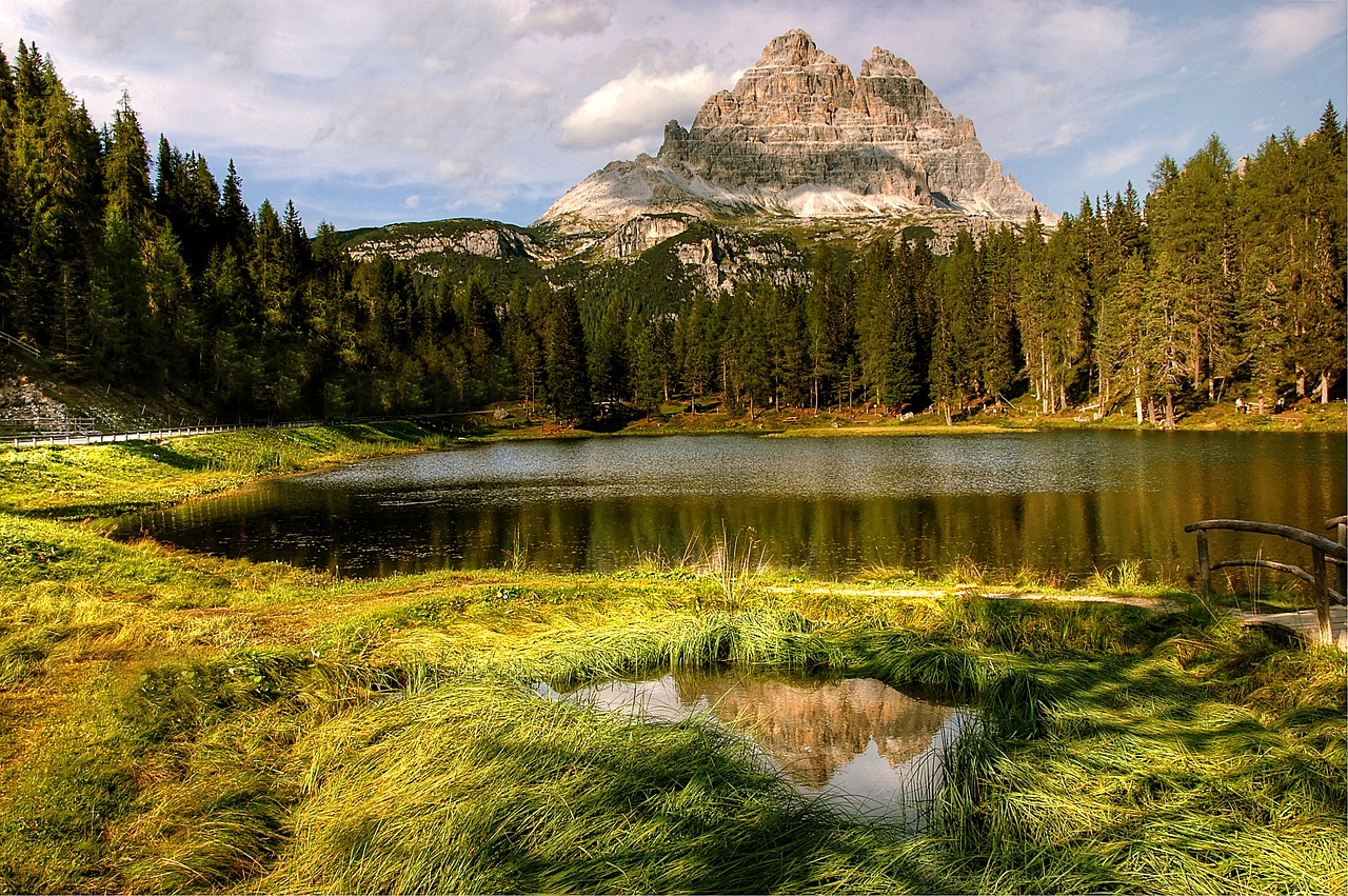 misurina  dolomites  landscape free photo