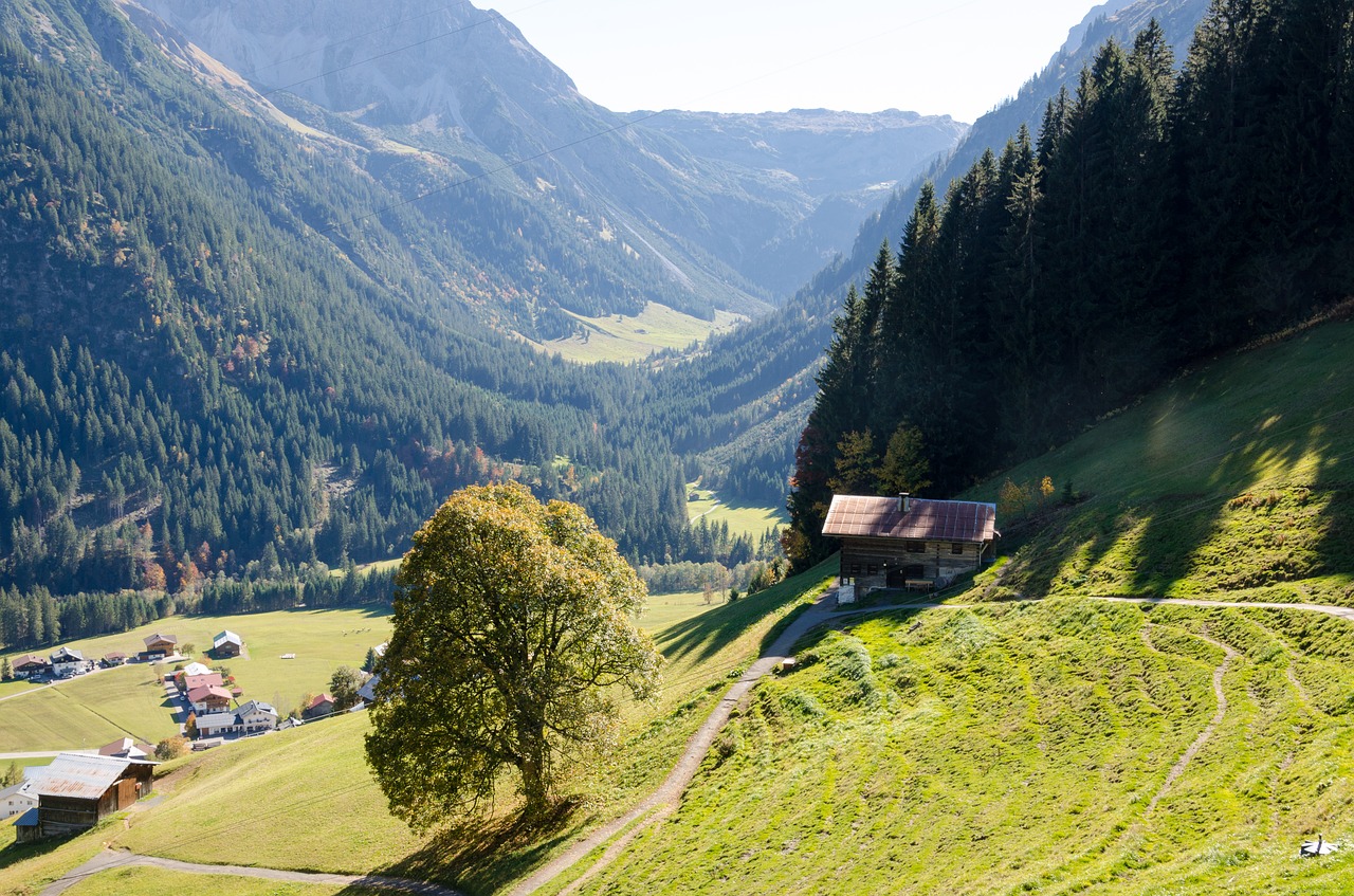 mittelberg  austria  trail free photo