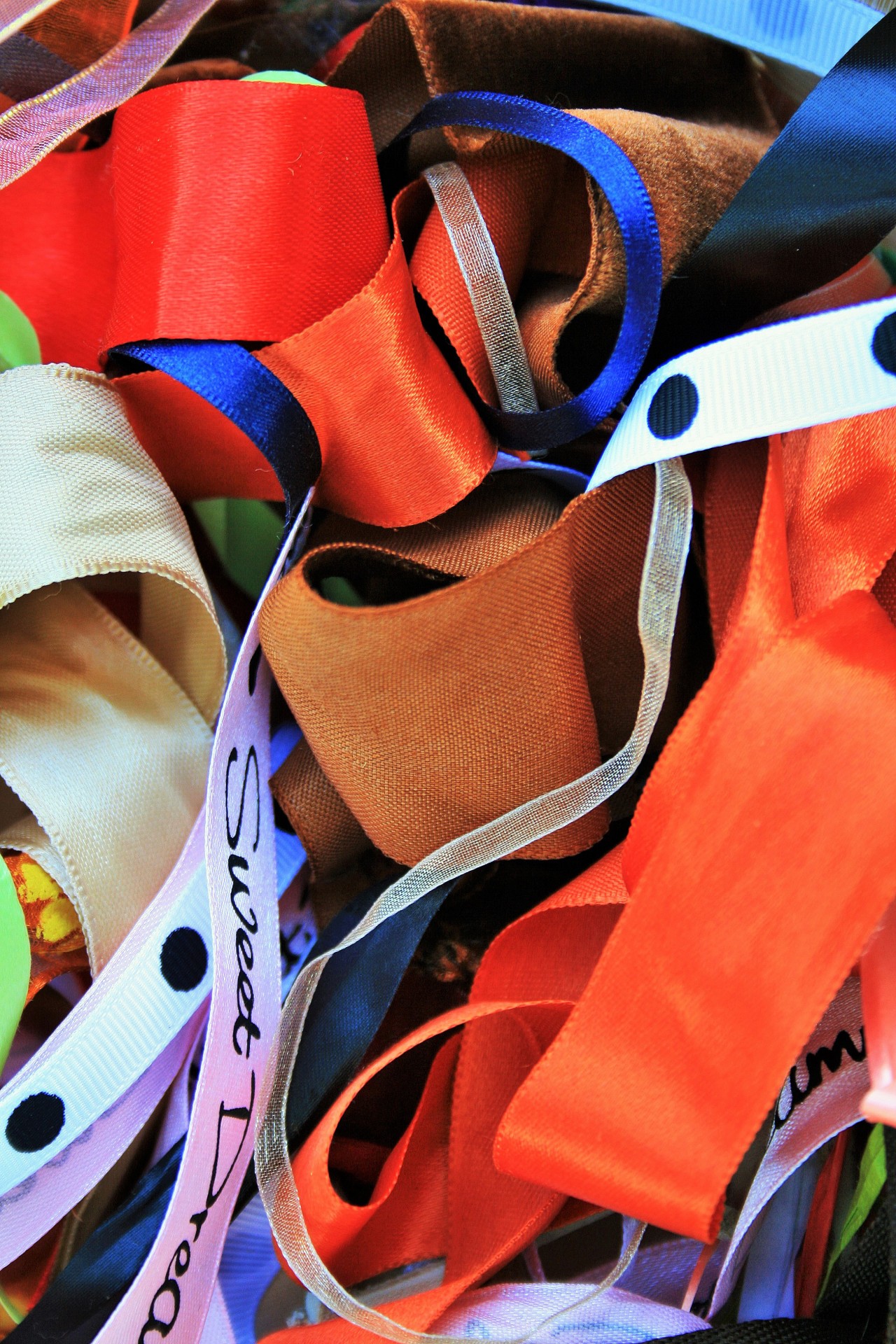 ribbons assorted shiny free photo