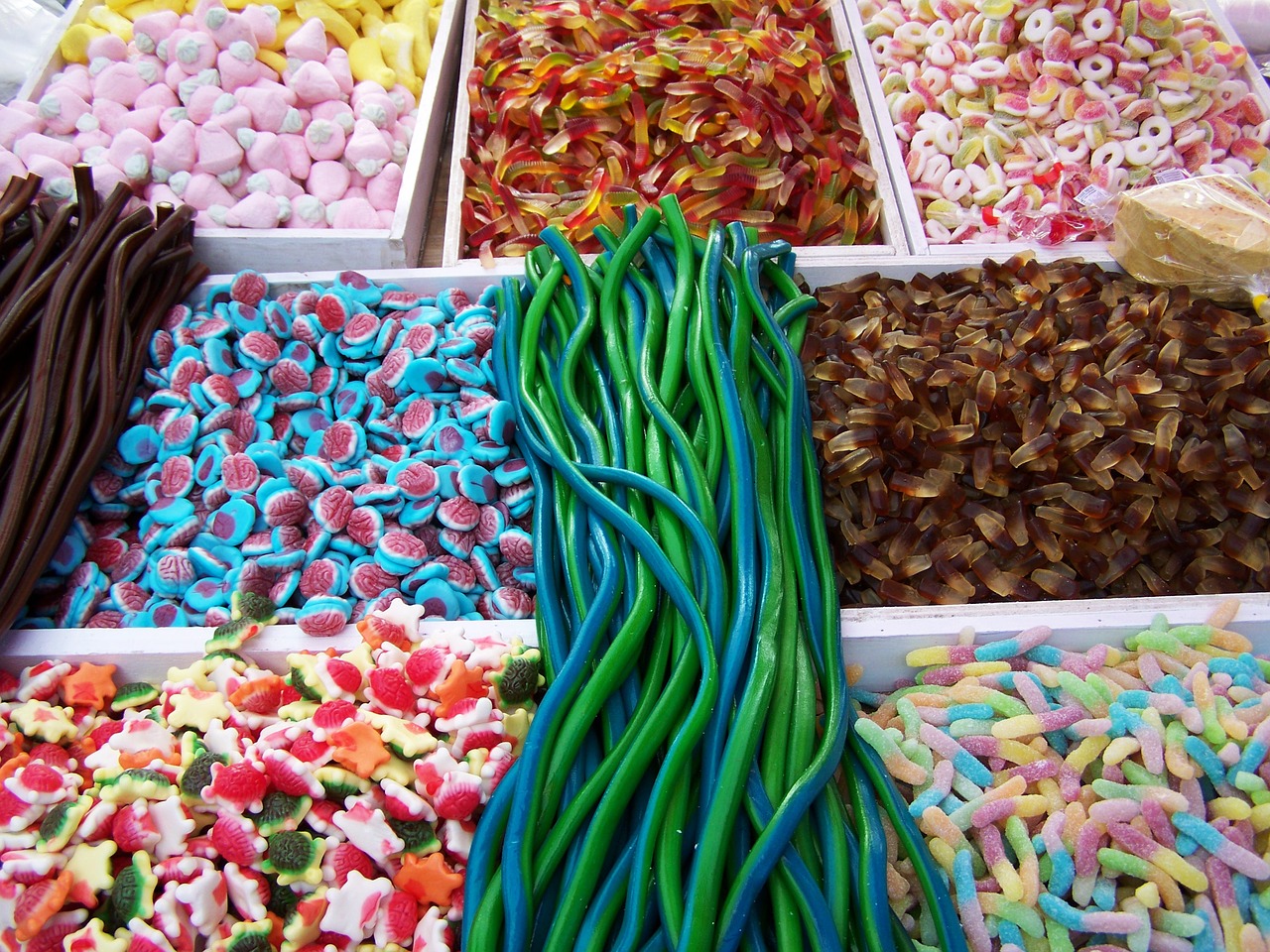 mixed sweets colorful goodies food free photo