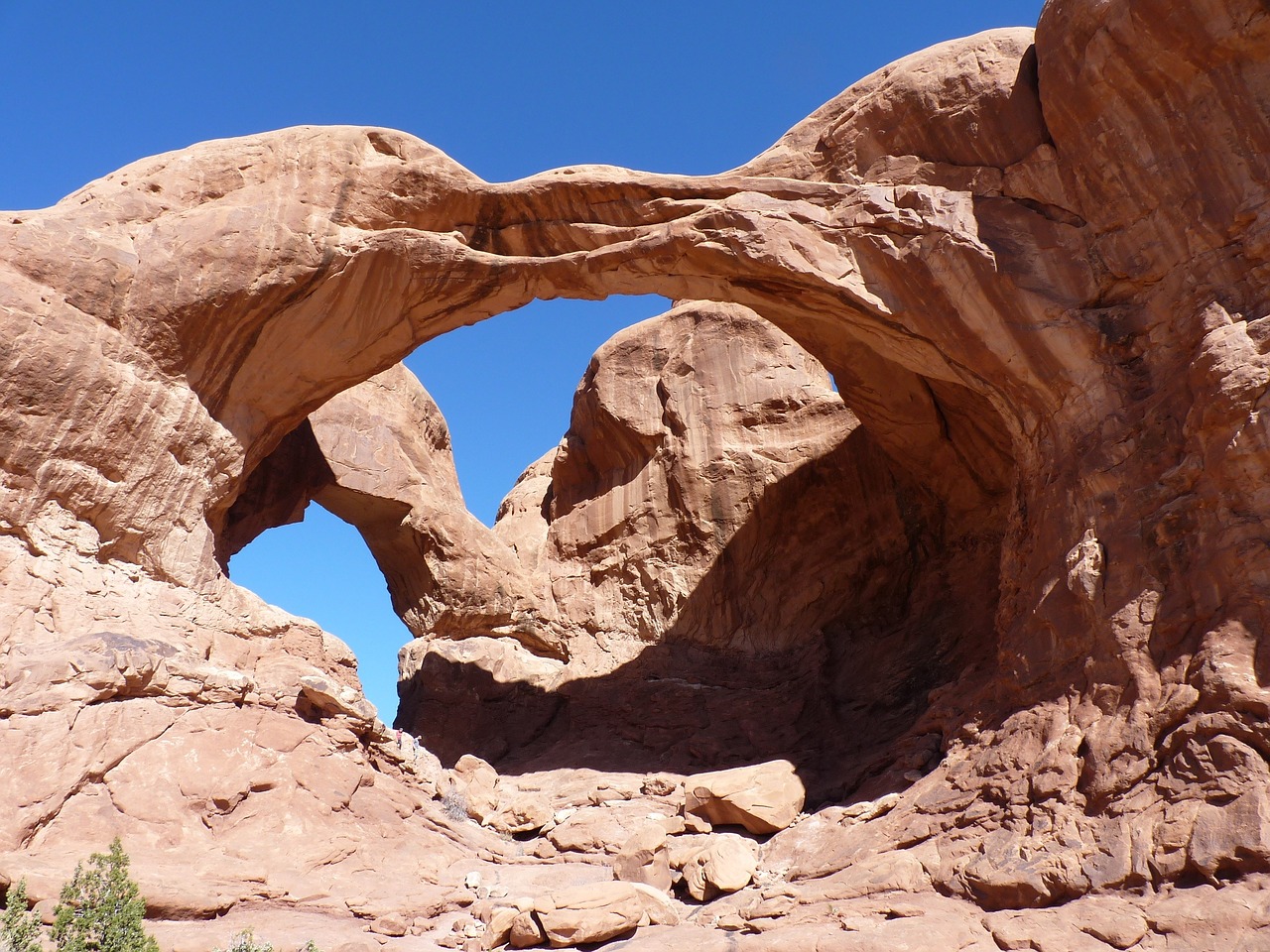 moab arches national park free photo